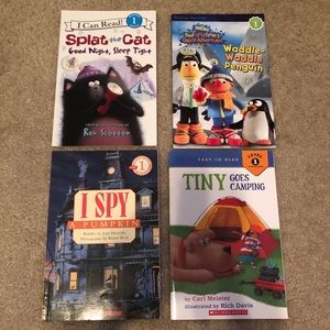 (5) Level 1 Reading Books